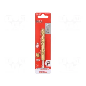 BURGHIU METAL SWAVE HSS-G TIN 12MM -1BC 48894727 MILWAUKEE