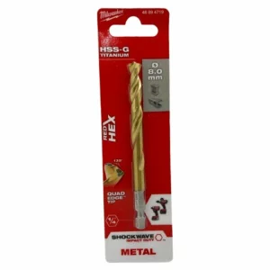 BURGHIU METAL SWAVE HSS-G TIN 8MM -1BC 48894719 MILWAUKEE