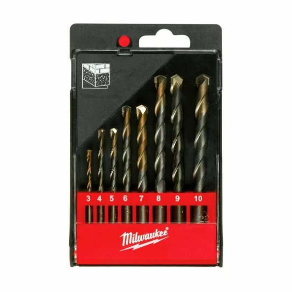 MILWAUKEE 4932352334 SET BURGHIE SDS PLUS 8 BUC