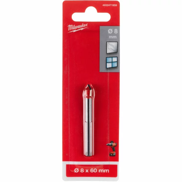 BURGHIU CERAMICA SI STICLA 8X60 MM 4932471959 MILWAUKEE