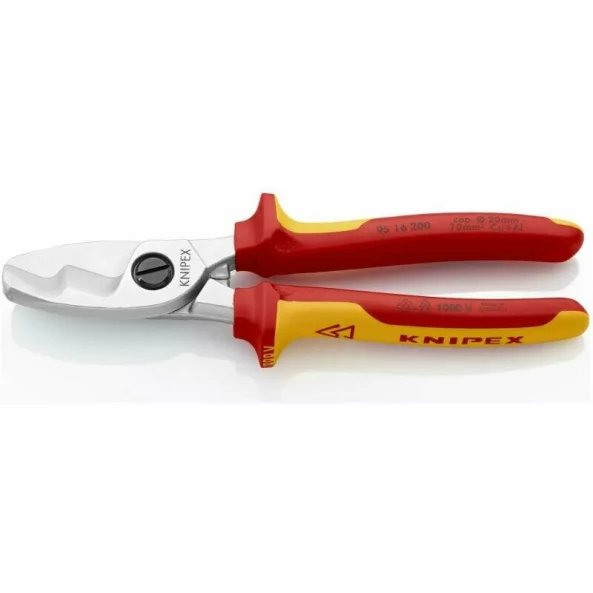 KNIPEX 9516200 FOARFECE DE TAIAT CABLURI 200MM