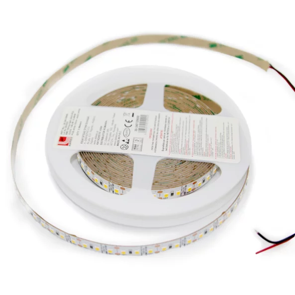 BANDA LED 14.4W 12V IP20 L.CALDA 140LED/M (NEW)