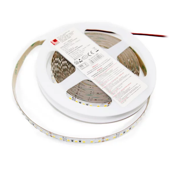 BANDA LED 14.4W 24V IP20 L.CALDA 140LED/M (NEW)
