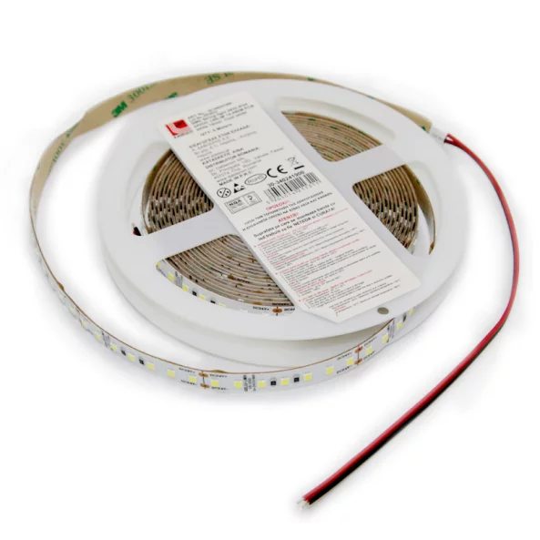 BANDA LED 14.4W 24V IP54 L.RECE 140LED/M (NEW)