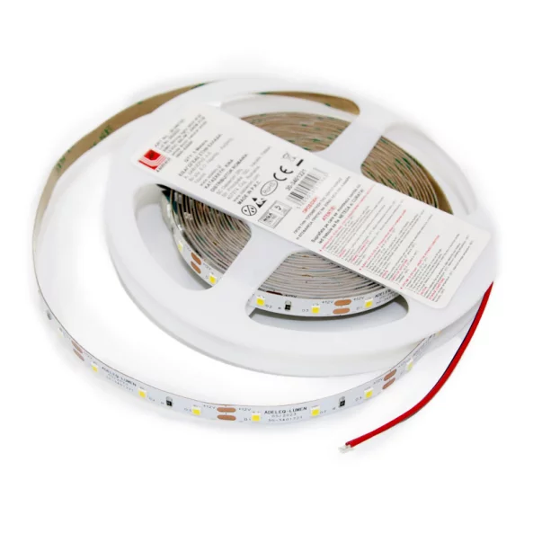 BANDA LED 7.2W 12V IP20 L.ALBA 60LED/M (NEW)