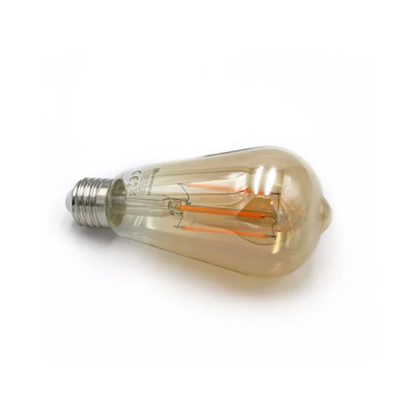 BEC LED COG &quot;AVOCADO&quot; AURIU E27 6W L.CALDA 230V