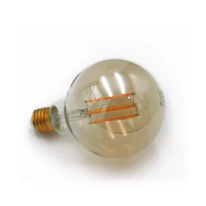 BEC LED COG GLOB AURIU D:95MM E27 6W L.CALDA 230V - DIM.
