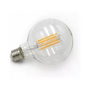 BEC LED COG GLOB TRANS. D:95MM E27 8W L.CALDA 230V - DIM.