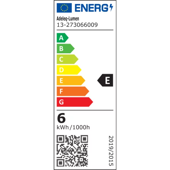 BEC LED COG &quot;TUB&quot; CLAR E27 6W L.CALDA 230V L:225 - DIMABIL