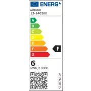 BEC P.LED LUMANARE MAT E14 6W L.RECE 230V