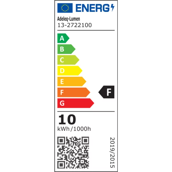 BEC P.LED PARA E27 10W L.RECE 230V