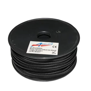 CABLU &quot;CORDON&quot; FLEXIBIL 2X0,50MM2 - NEGRU