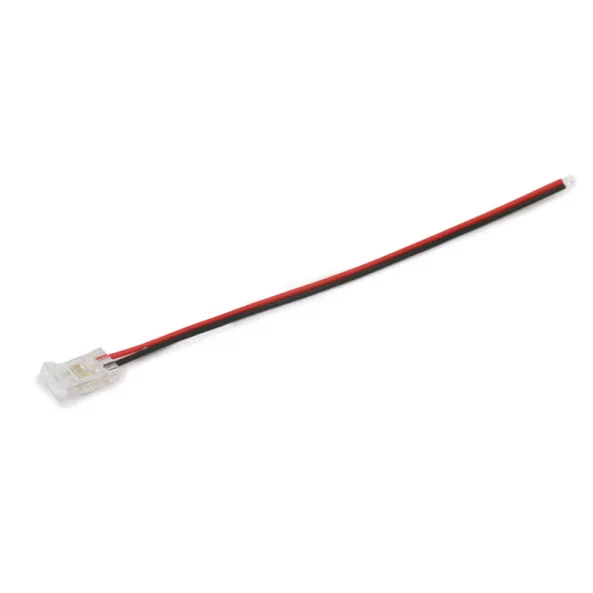 CONECTOR CU CABLU PT.BANDA 8MM MONOCOLORA