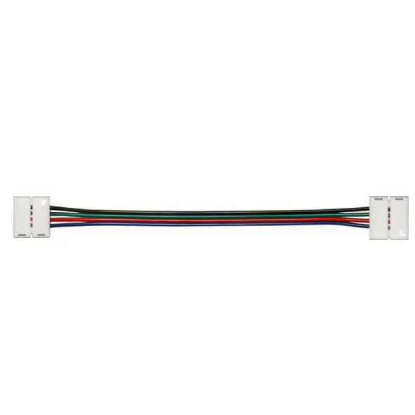 CONECTORI 2BUC CU CABLU PT.BANDA 10MM RGB