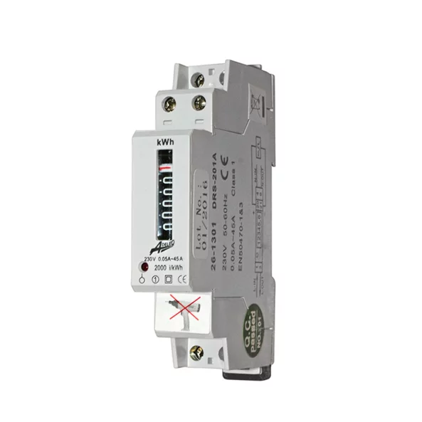 CONTOR PE SINA ANALOGIC 1X45A 1MODUL