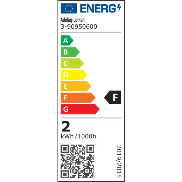 CORP 90950 APARENT CU 10LED ALBE RECE IP54 - GRI