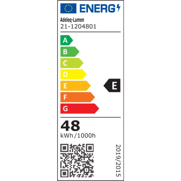 CORP LED PANEL 1200X300 RAMA ALBA 48W SLIM - L.ALBA (3Y) 4800LM