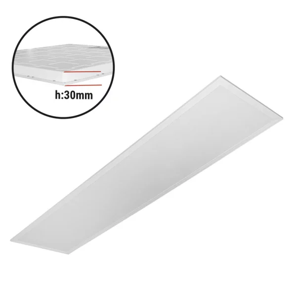 CORP LED PANEL 120X30X3CM RAMA ALBA 50W L.RECE