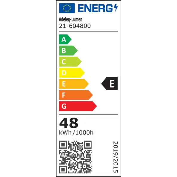 CORP LED PANEL 600X600 RAMA ALBA 48W SLIM - L.RECE (3Y) 4800LM