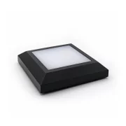 CORP. PATRAT PT CU LED 4W 230V L.CALDA - IP65 - GRAFIT (3Y)