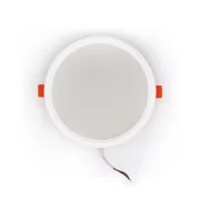 CORP ST LED SLIM ROTUND ALB 15W (I) 230V L.RECE D:142MM