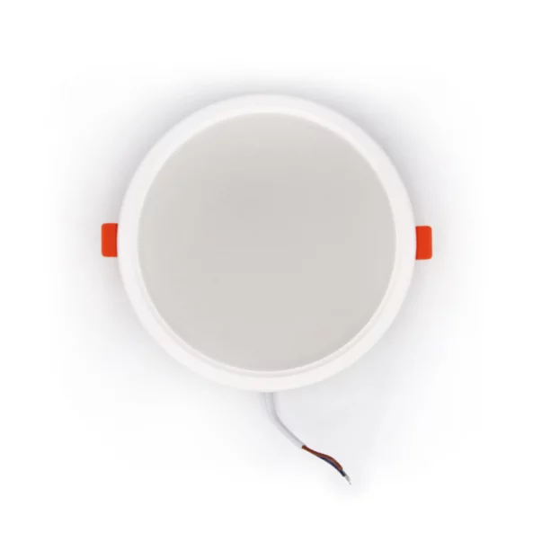 CORP ST LED SLIM ROTUND ALB 15W (I) 230V L.RECE D:142MM