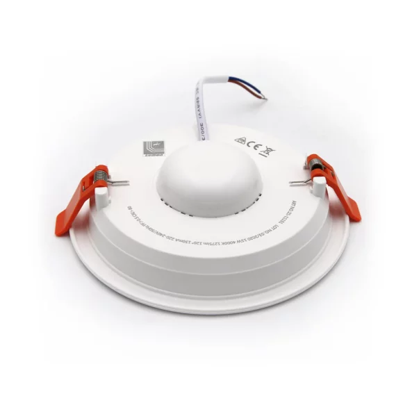 CORP ST LED SLIM ROTUND ALB 15W (I) 230V L.RECE D:142MM