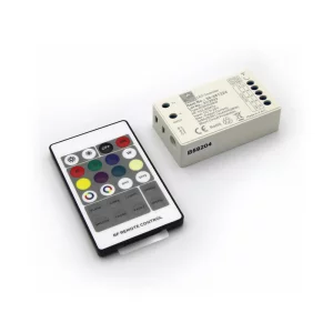 DIMMER &amp; CONTROLER CU TELECOMANDA 12/24V 15A (PT.LED RGB SAU RGB+W)