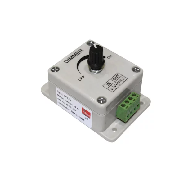 DIMMER PT MANUAL 12/24V 8A (PT.LED MONOCOLORE)