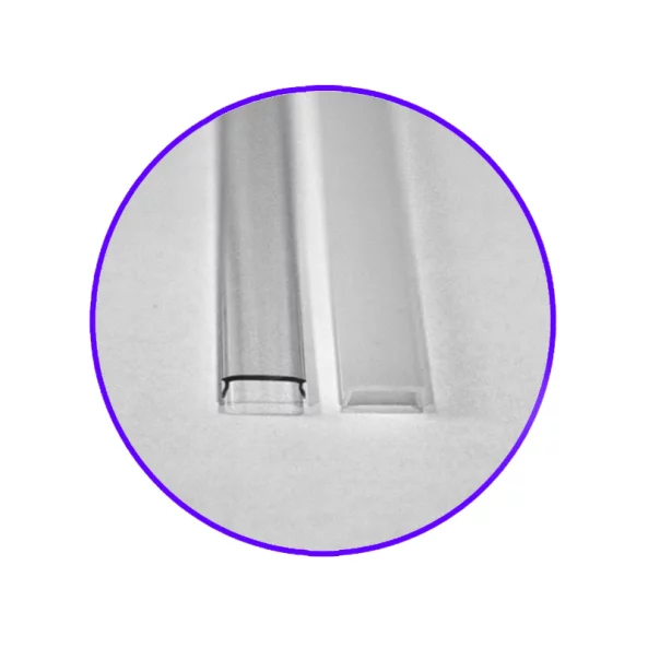 DISPERSOR TRANSPARENT PENTRU PROFIL PT. &amp; ST. - 2METRI