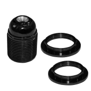 DULIE TERMOPLASTIC E27 M10(1/8&quot;) &amp; 2 INELE - NEGRU