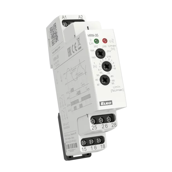 ELKO HRN-35 RELEU MONITORIZARE TENSIUNE 48-276V CA