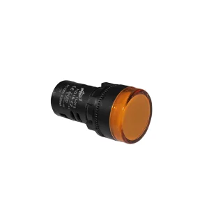 LAMPA DE SEMNALIZARE O22 230V AC LED GALBEN/PORTOCALIU