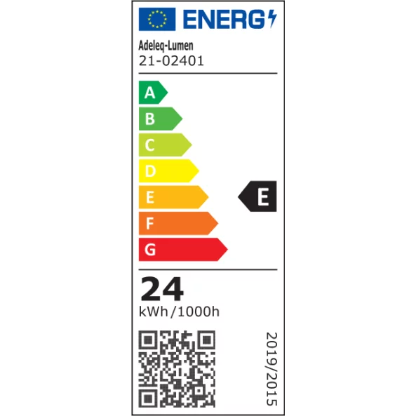 PLAFONIERA LED PATRATA 24W 230V L.ALBA - SM -IP54