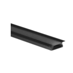 PROFIL ALUMINIU ST. PTR. LED (BENZI MAX.11MM) - NEGRU - 2METRI