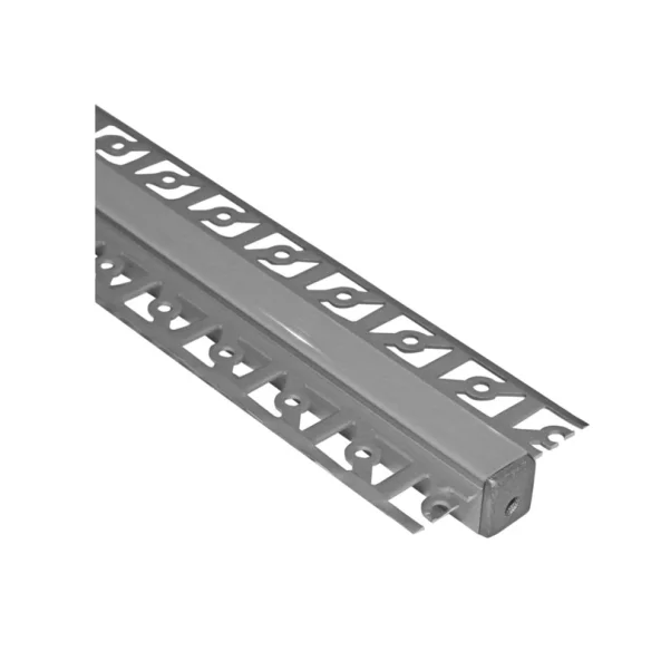 PROFIL ALUMINIU ST. &quot;RIGIPS&quot; PENTRU LED (BENZI MAX.11MM)-L:2M