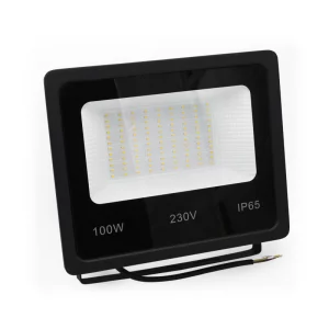 PROIECT.LED SMD 100W L.RECE 230V IP65 - NEGRU (4Y)