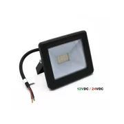 PROIECT.LED SMD 10W ANTRACIT L.ALBA 12VDC &amp; 24VDC IP65