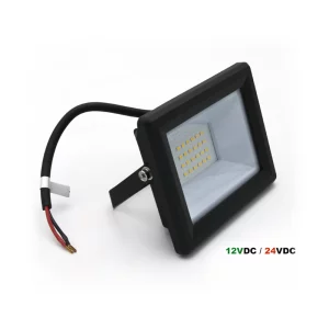 PROIECT.LED SMD 20W ANTRACIT L.ALBA 12VDC &amp; 24VDC IP65