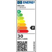 PROIECT.LED SMD 30W L.RECE 230V IP65 - NEGRU (4Y)