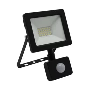 PROIECT.LED SMD + SENZOR 20W L.ALBA(4000K) 230V NEGRU