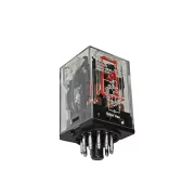 RELEU INTERM.11PIC.3CONT. 24V DC