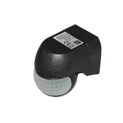 SENZOR MISCARE &quot;SFERIC&quot; 230V 180&#039; 2000W NEGRU IP44 (1Y)