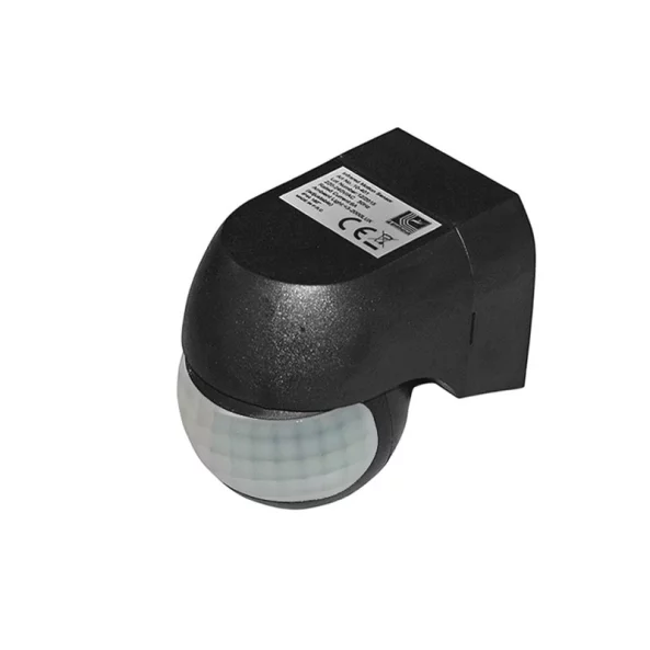 SENZOR MISCARE &quot;SFERIC&quot; 230V 180&#039; 2000W NEGRU IP44 (1Y)