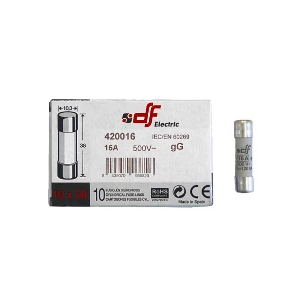 SIG.CILINDRICE 10X38MM 16A