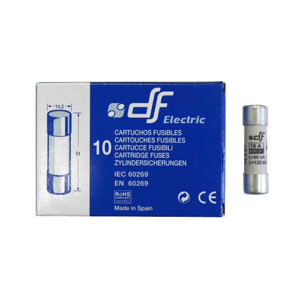 SIG.CILINDRICE 14X51MM 16A