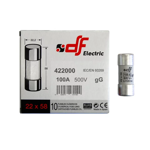 SIG.CILINDRICE 22X58MM 100A