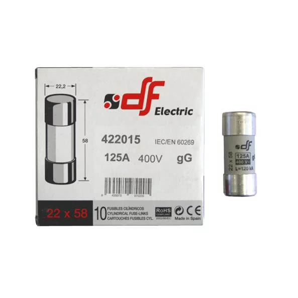 SIG.CILINDRICE 22X58MM 125A