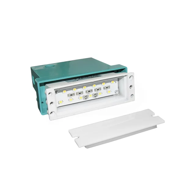 SPOT 9601 DREPTUNG. INCASTRAT CU LED 230V IP54 ALB RECE