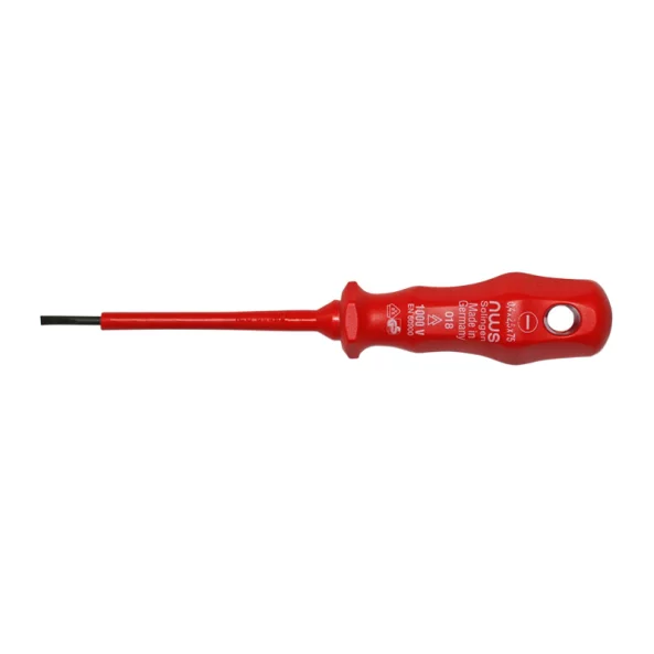 SURUBELNITA DREAPTA 2,5X75MM ROSIE 1000V NWS (5Y)